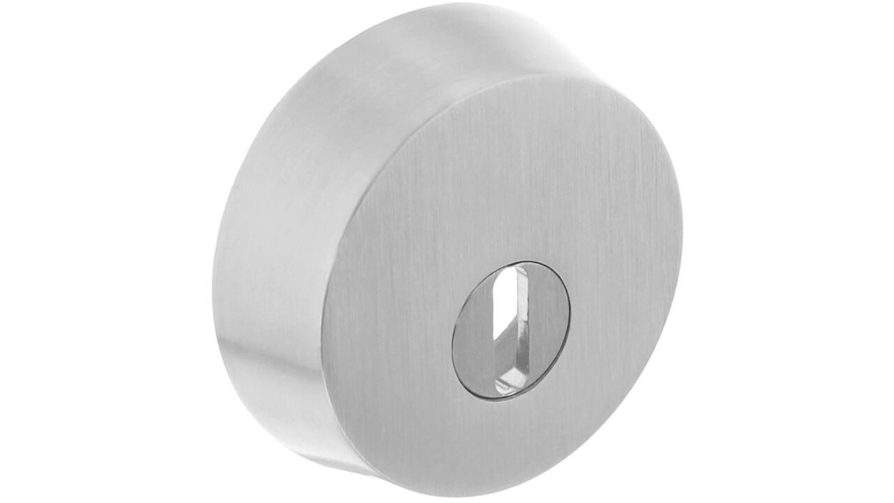 SKG3 veiligheidsrozet rond ø59x18mm tbv oplegsloten met kerntrekbeveiliging rvs