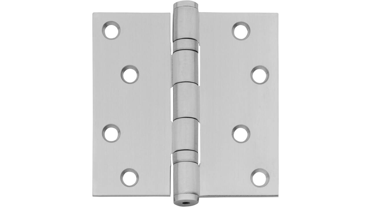 Kogellagerscharnier recht 3,5" (89x89x2,5mm) CE rvs