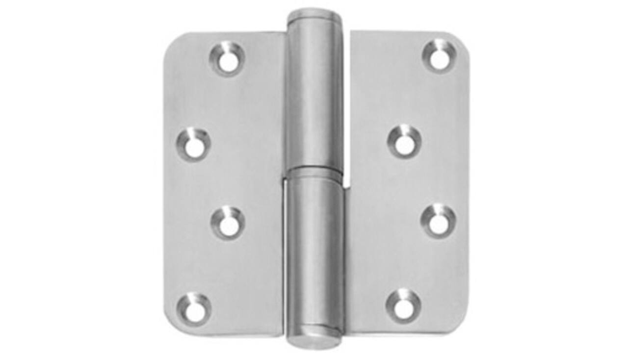 Kogelstiftpaumelle DIN rechts afgerond 3,5" (89x89x3mm) CE rvs
