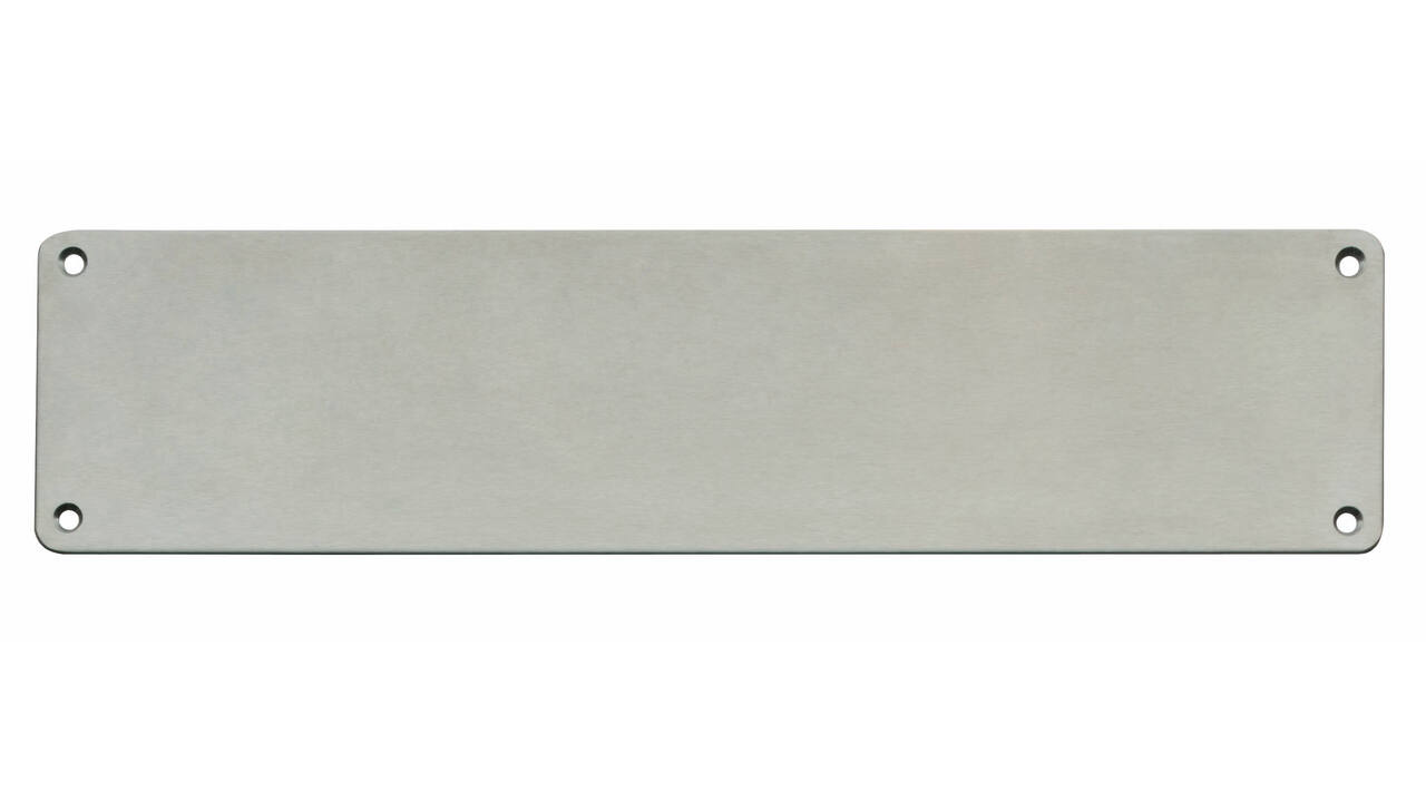 Duwplaat 80x475x1,5mm rvs