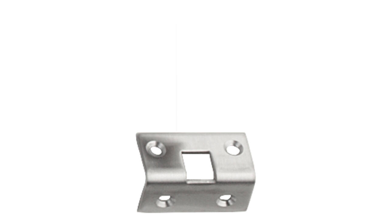 Hoek tbv espagnolet-stang RVS