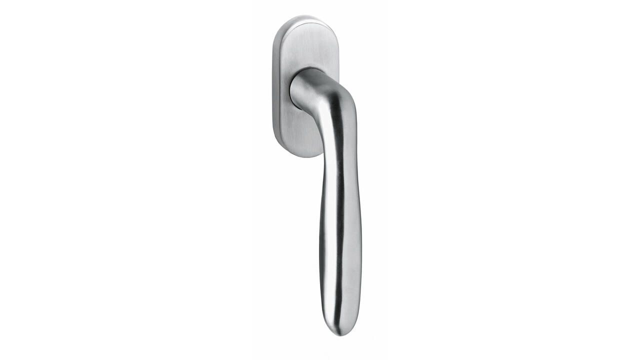 Raamkruk Jupiter op ovale rozet rvs