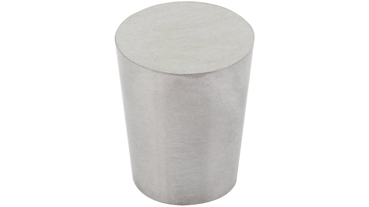 Meubelknop conisch ø20mm rvs