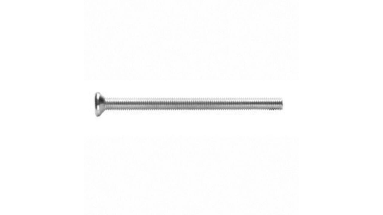Bout 6-kant M6x90mm tbv SKG3 schilden voor deurdikte 75-79mm rvs