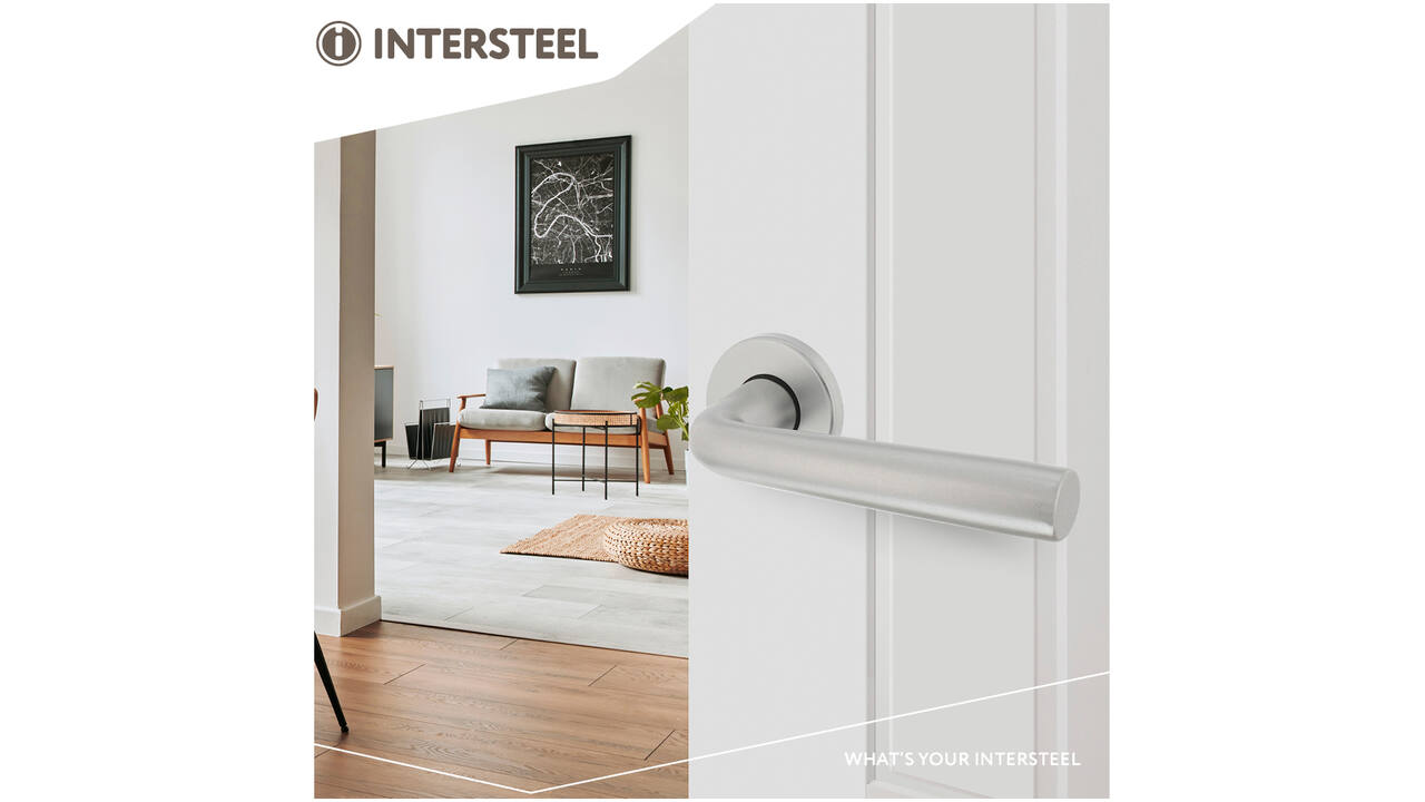 Deurkruk Conisch met rozet verdekt ø50x7mm met nokken aluminium F1