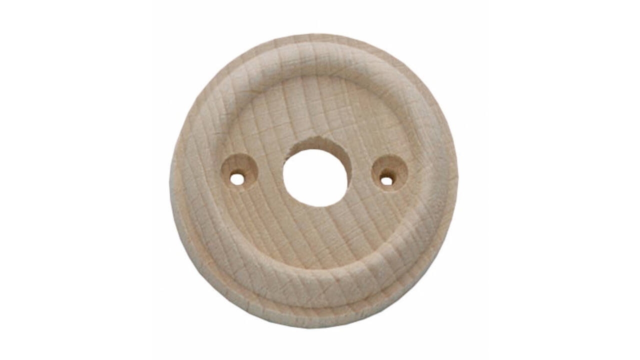 Rozetten ø56x10mm hout