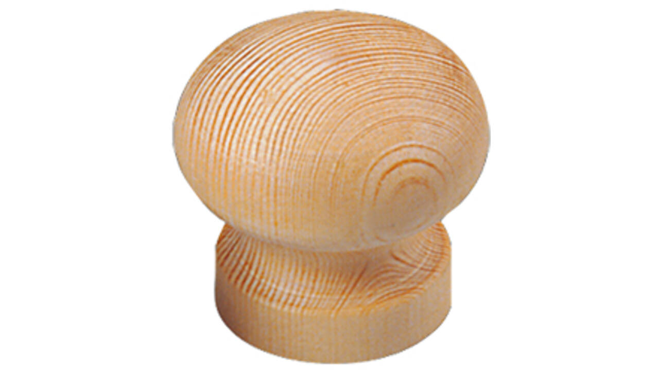 Meubelknop ø30mm grenenhout