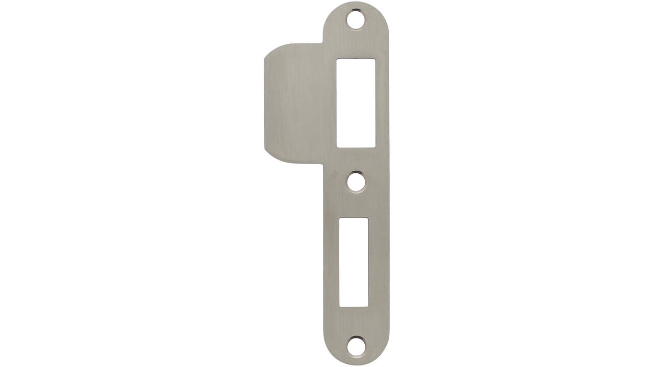 Sluitplaat 127x23x1,5mm tbv 55pc SKG sluitkom 950801 DIN rechts rvs