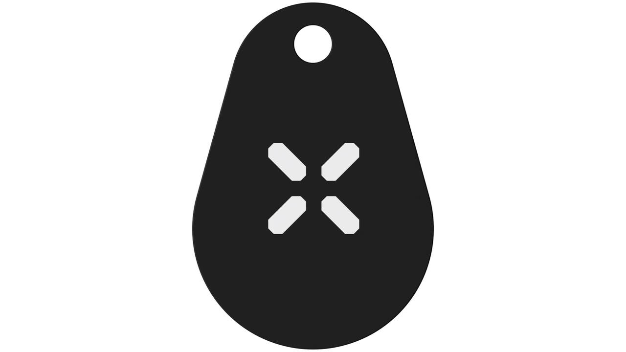 Black X NFC tags zwart set van 4 stuks