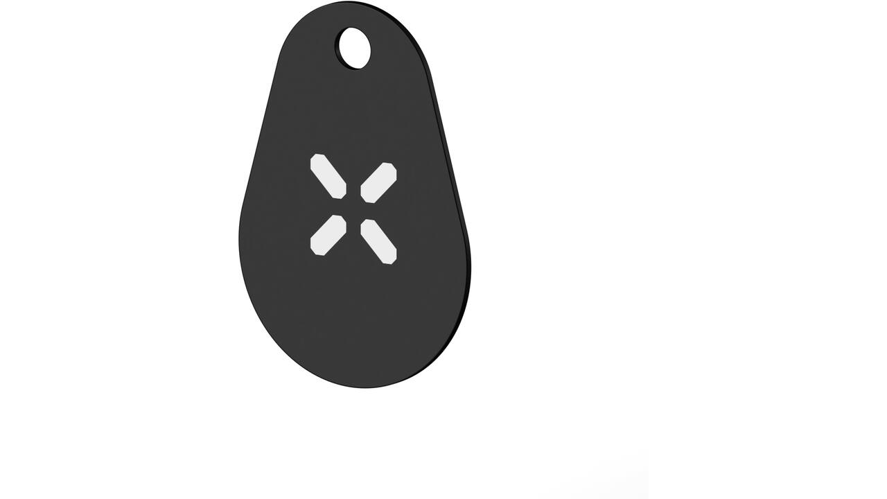 Black X NFC tags zwart set van 4 stuks