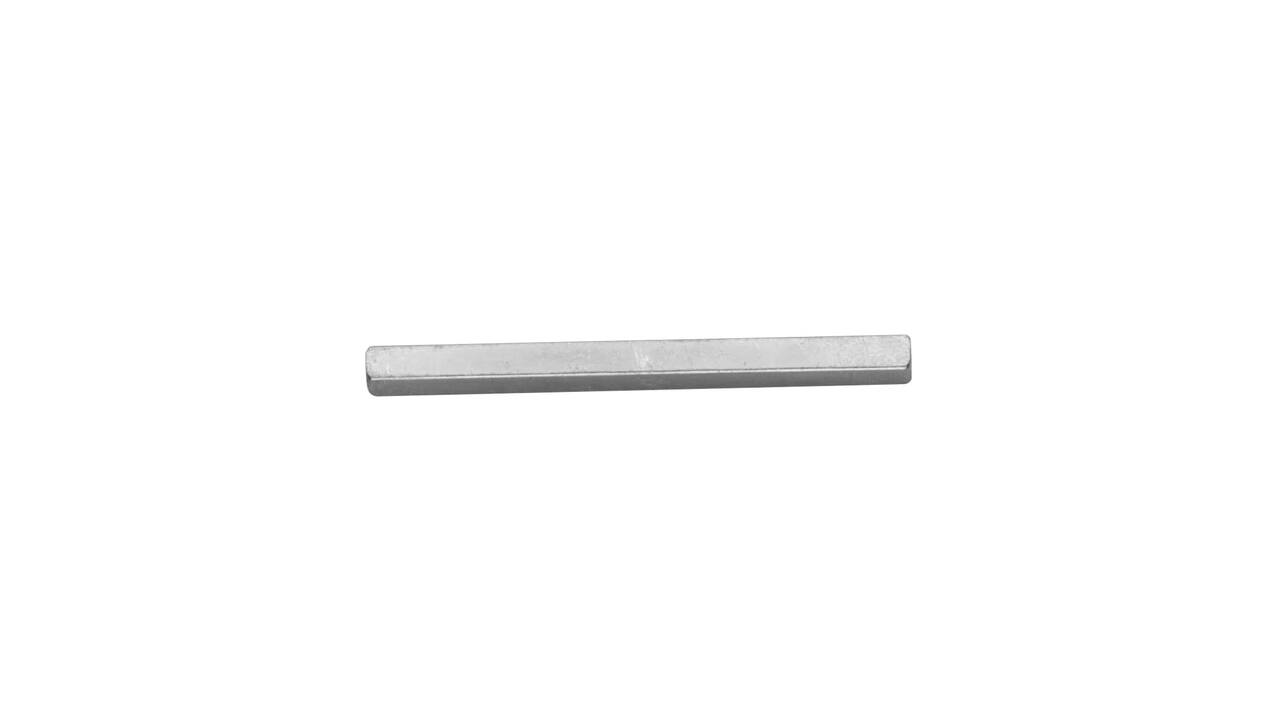 Stift beide zijden hol 7x105mm