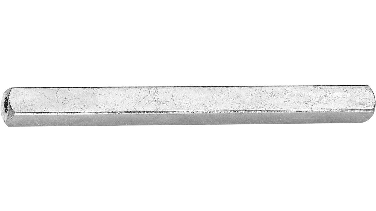 Stift beide zijden hol 8x100mm