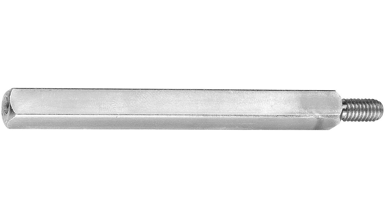 Wisselstift schroefdraad M6/hol 8x90mm