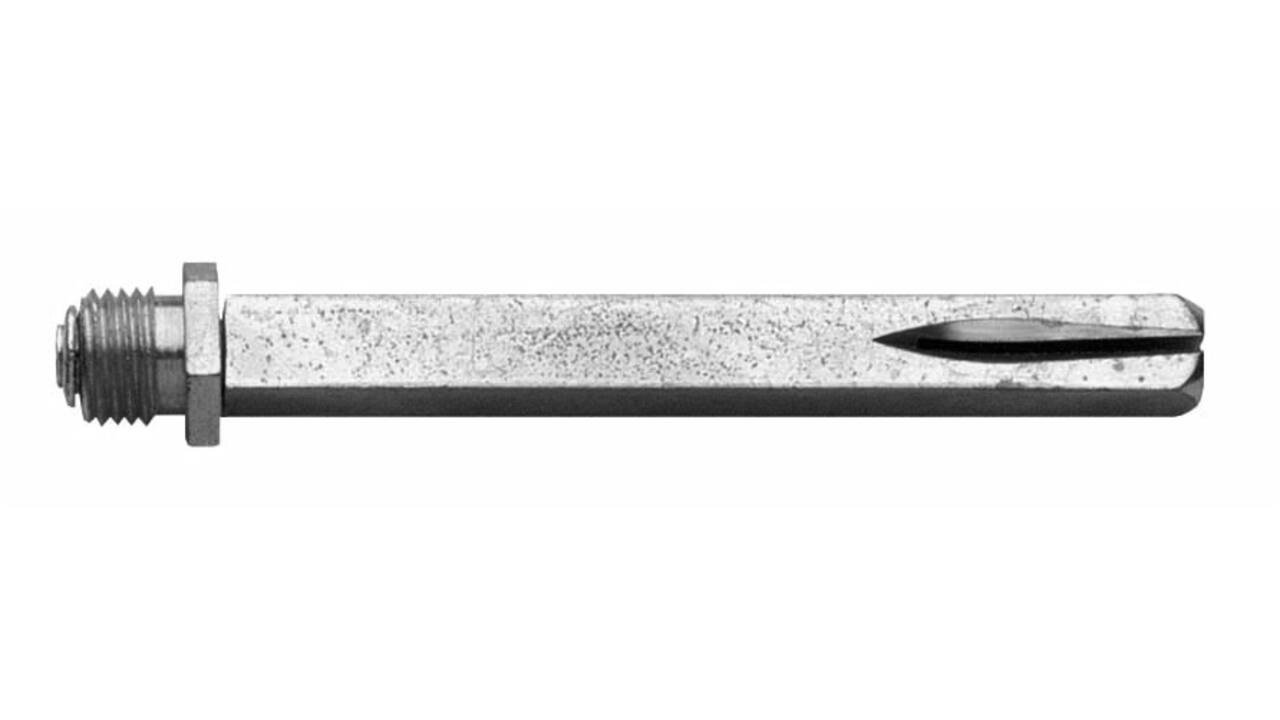 Wisselstift schroefdraad M6/hol FH 9x90mm