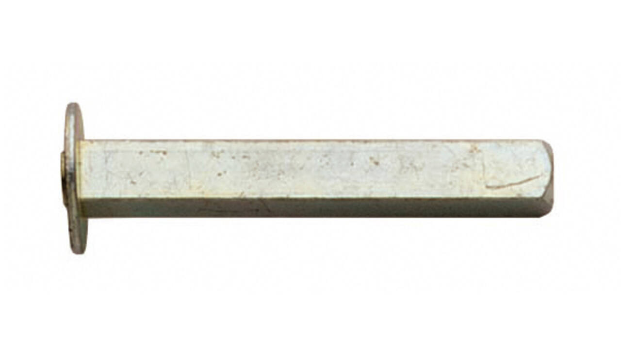 Wisselstift achterplaat/hol 8x70mm