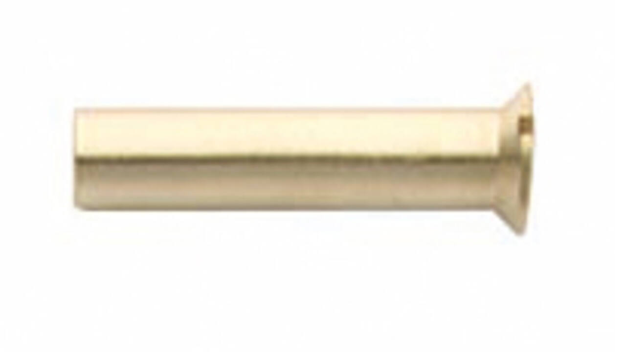 Patenthuls M4x23mm messing