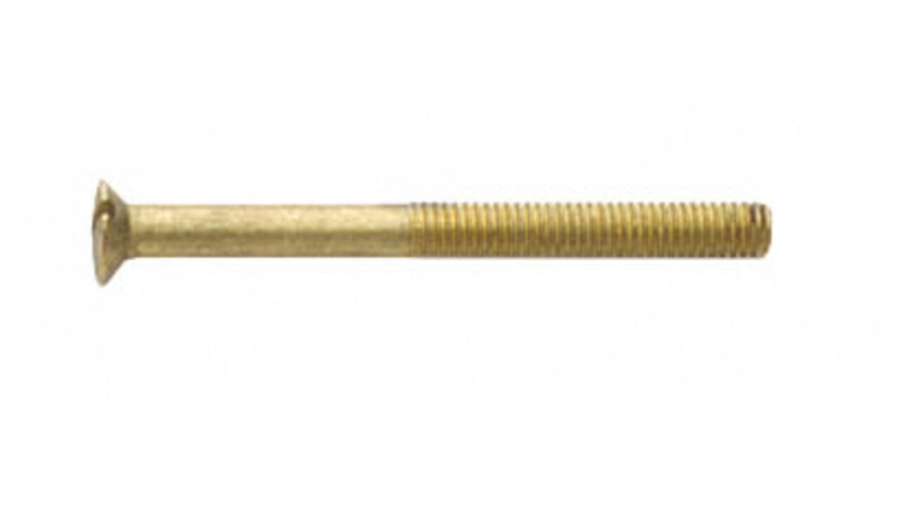 Patentbout M4x45mm messing