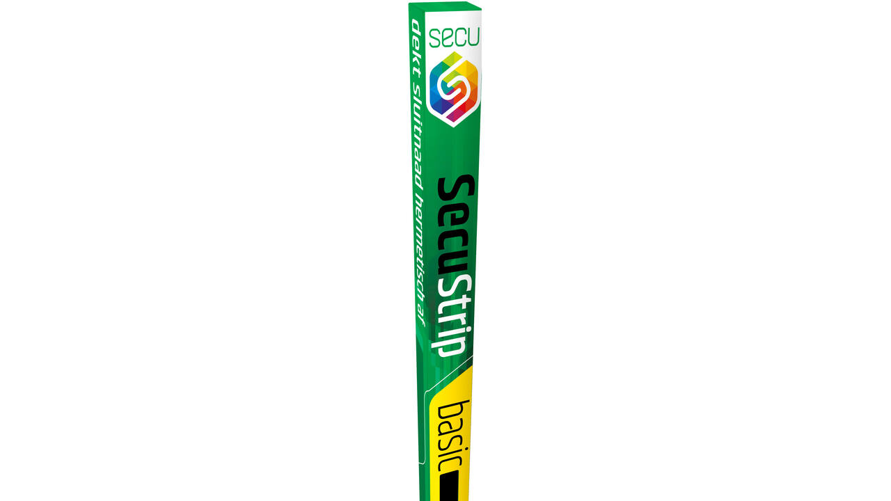 SecuStrip Basic buitendraaiend 4-6mm 2115mm wit