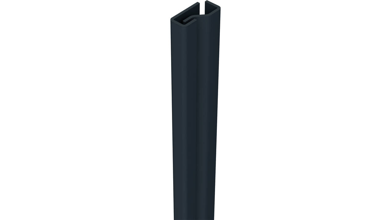 SecuStrip Plus binnendraaiend 2050mm zwartgrijs