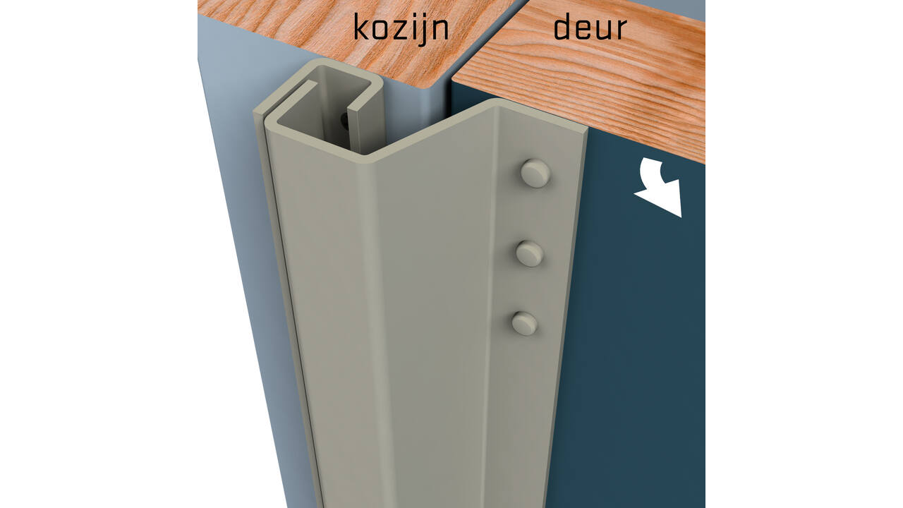 SecuStrip Plus buitendraaiend 0-6mm 2115mm Epoxy primer
