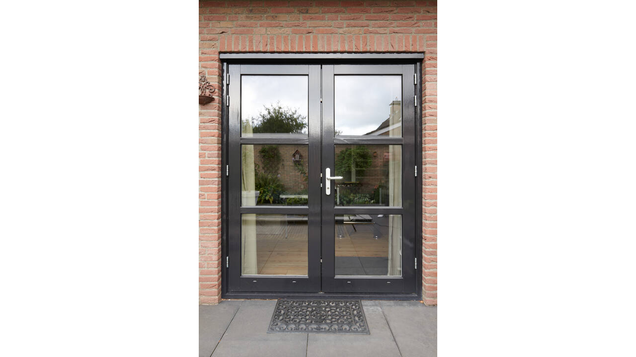 SecuStrip Plus buitendraaiend 0-6mm 2300mm zwartgrijs