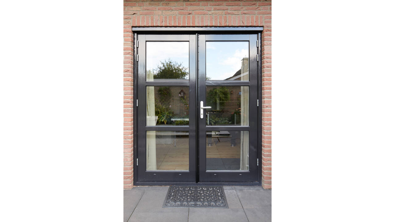 SecuStrip Plus buitendraaiend 0-6mm 2300mm zwartgrijs