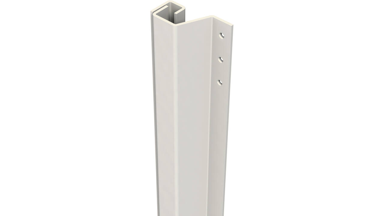 SecuStrip Plus buitendraaiend 0-6mm 2300mm creme ral 9001