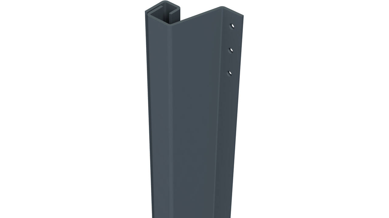 SecuStrip Plus buitendraaiend 14-20mm 2300mm grijs ral 7012