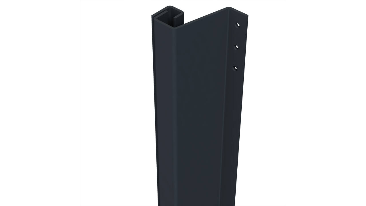 SecuStrip Plus buitendraaiend 21-27mm 2300mm zwartgrijs