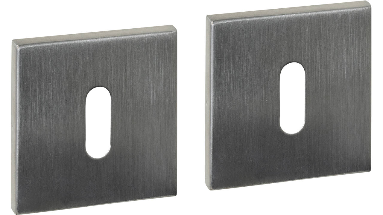 Sleutelrozetten verdekt 53x53x6mm rvs