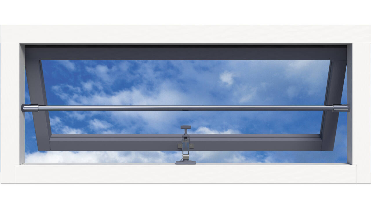 SecuBar Twist RVS set in de dag 99cm