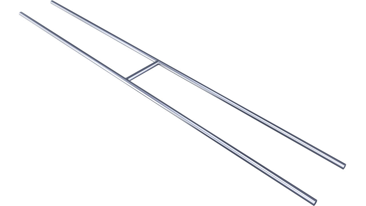 SecuBar H-Bar RVS in de dag 149cm