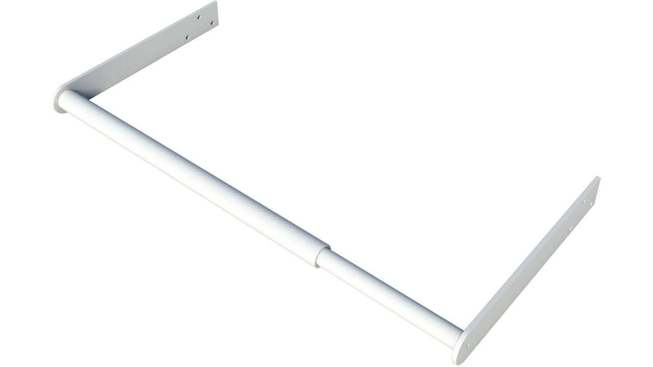 SecuBar Valraambeveiliging set in de dag 90-145cm wit