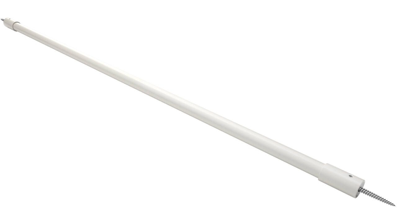 SecuBar Twist Staal Heavy Duty set in de dag wit 149cm