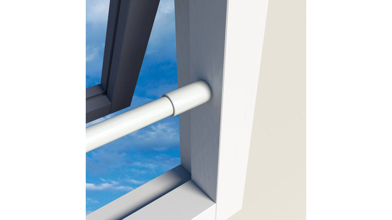 SecuBar Twist Staal Combi set in de dag wit 97cm