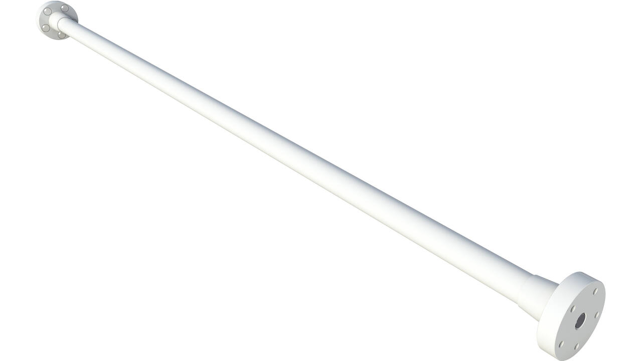 SecuGuard Doorvalbeveiliging SlimLine SET IDD L=1300mm wit