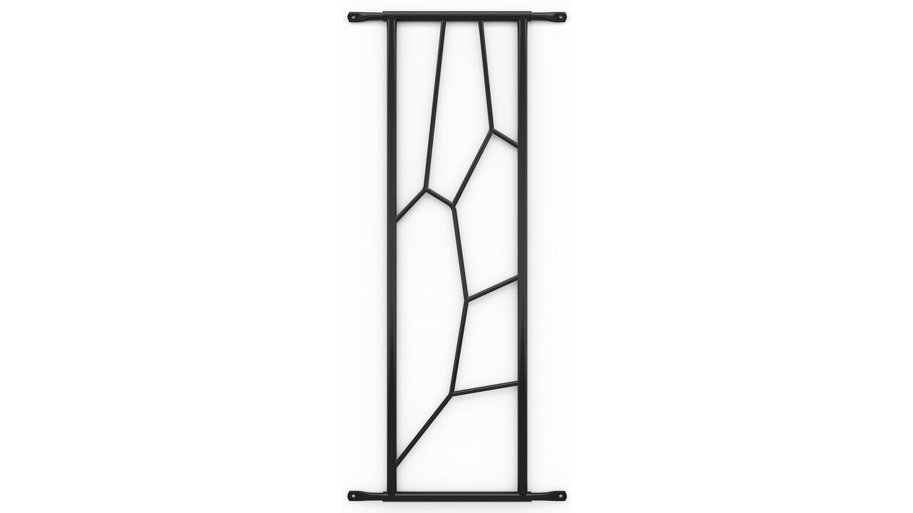SecuBar Deco 2 op de dag Blackline 250x825mm