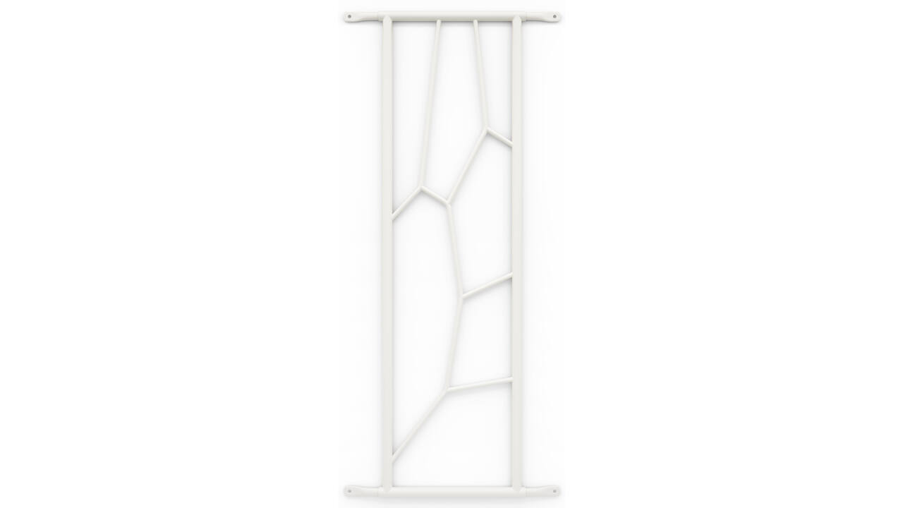 SecuBar Deco 2 op de dag wit 250x825mm