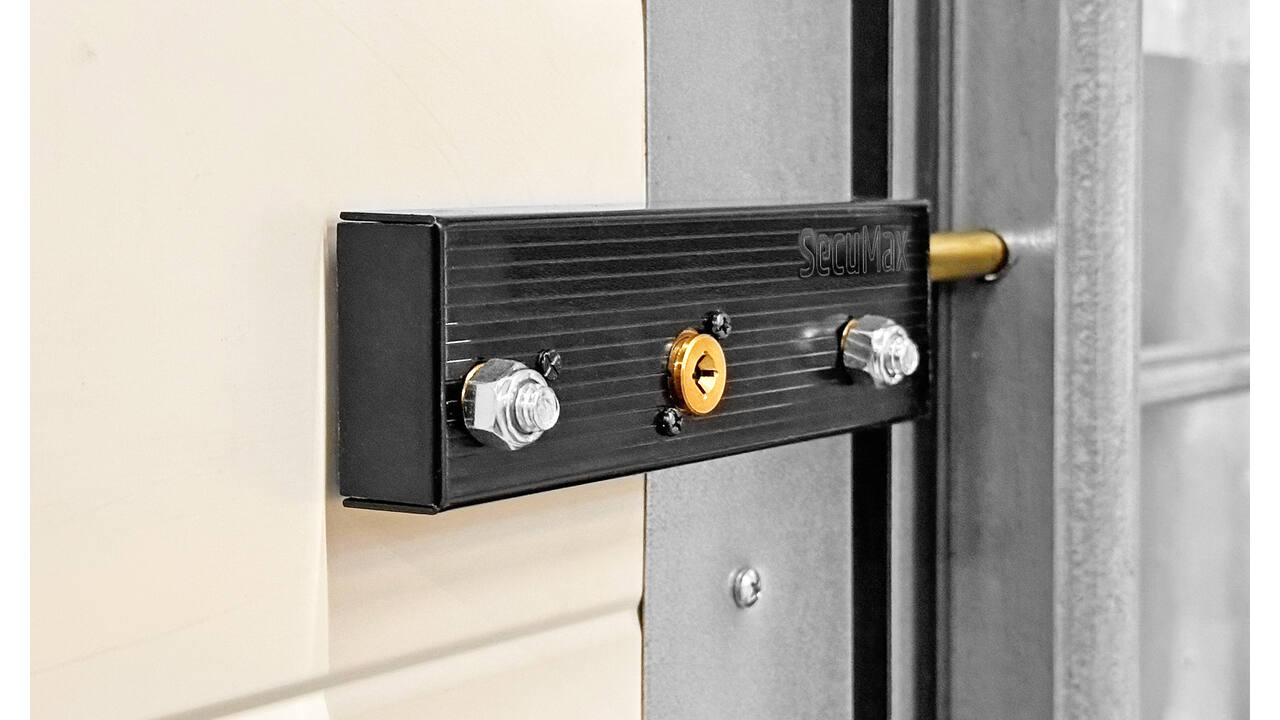 SecuMax Garagekanteldeur oplegslot slot  (2)