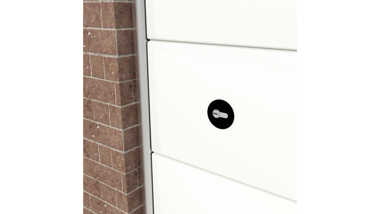 SecuMax Garagedeurbeveiliging Sectionaal cilinder/knop