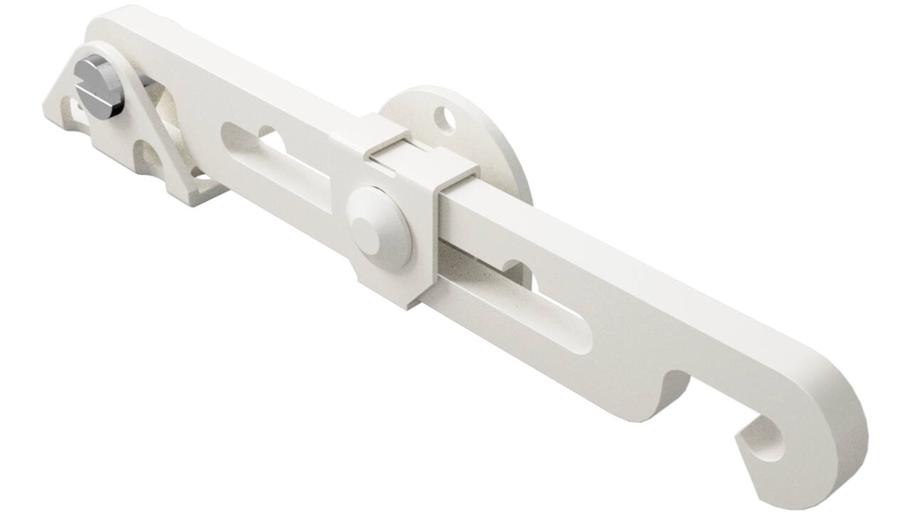 SecuMax Raamuitzetter buitendraaiend wit