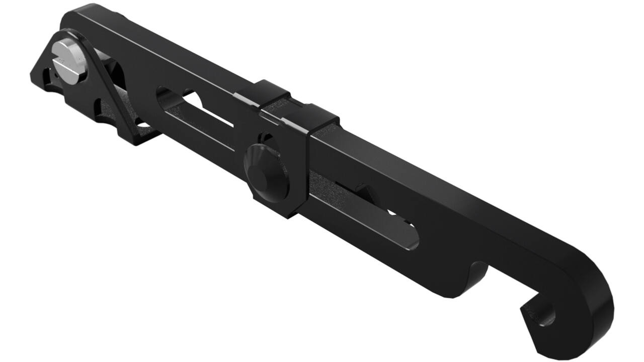 SecuMax Raamuitzetter binnendraaiend Blackline