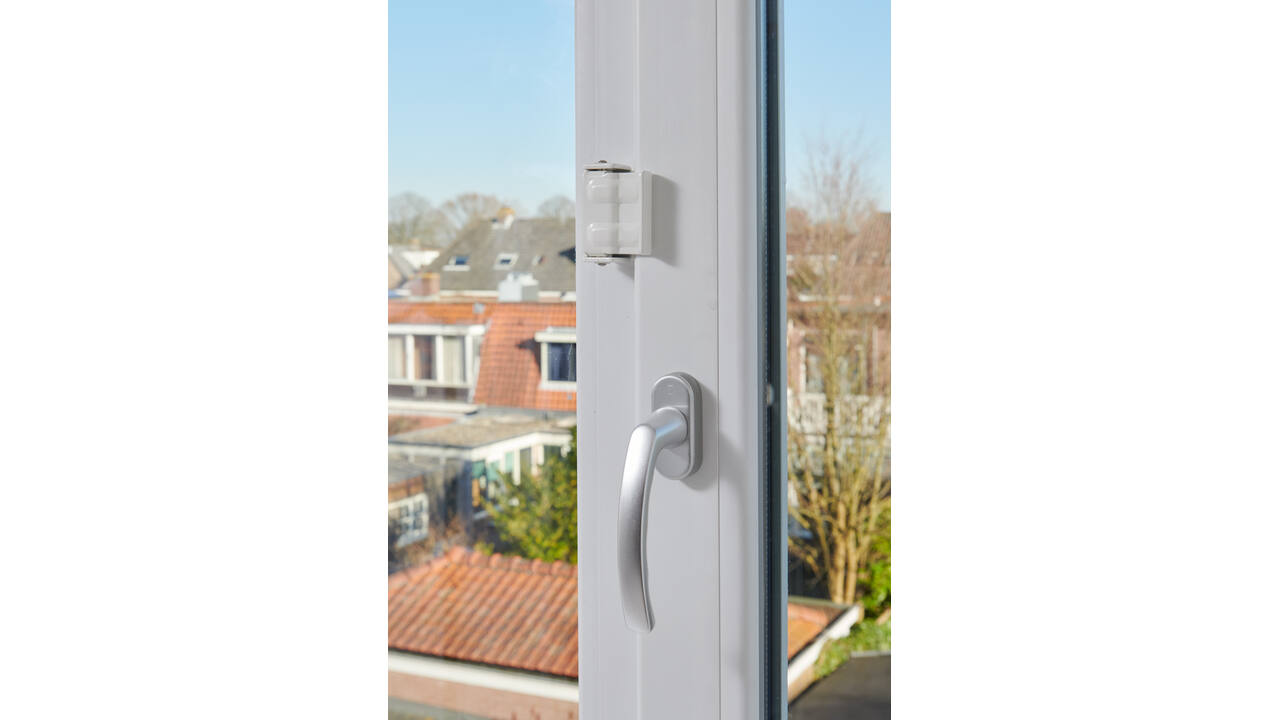 SecuMax Draaikiep raam grendel wit