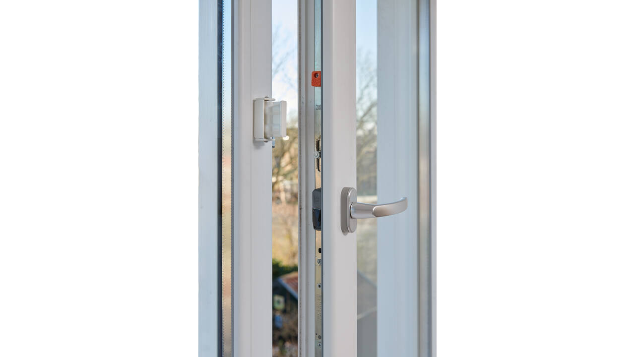 SecuMax Draaikiep raam grendel wit