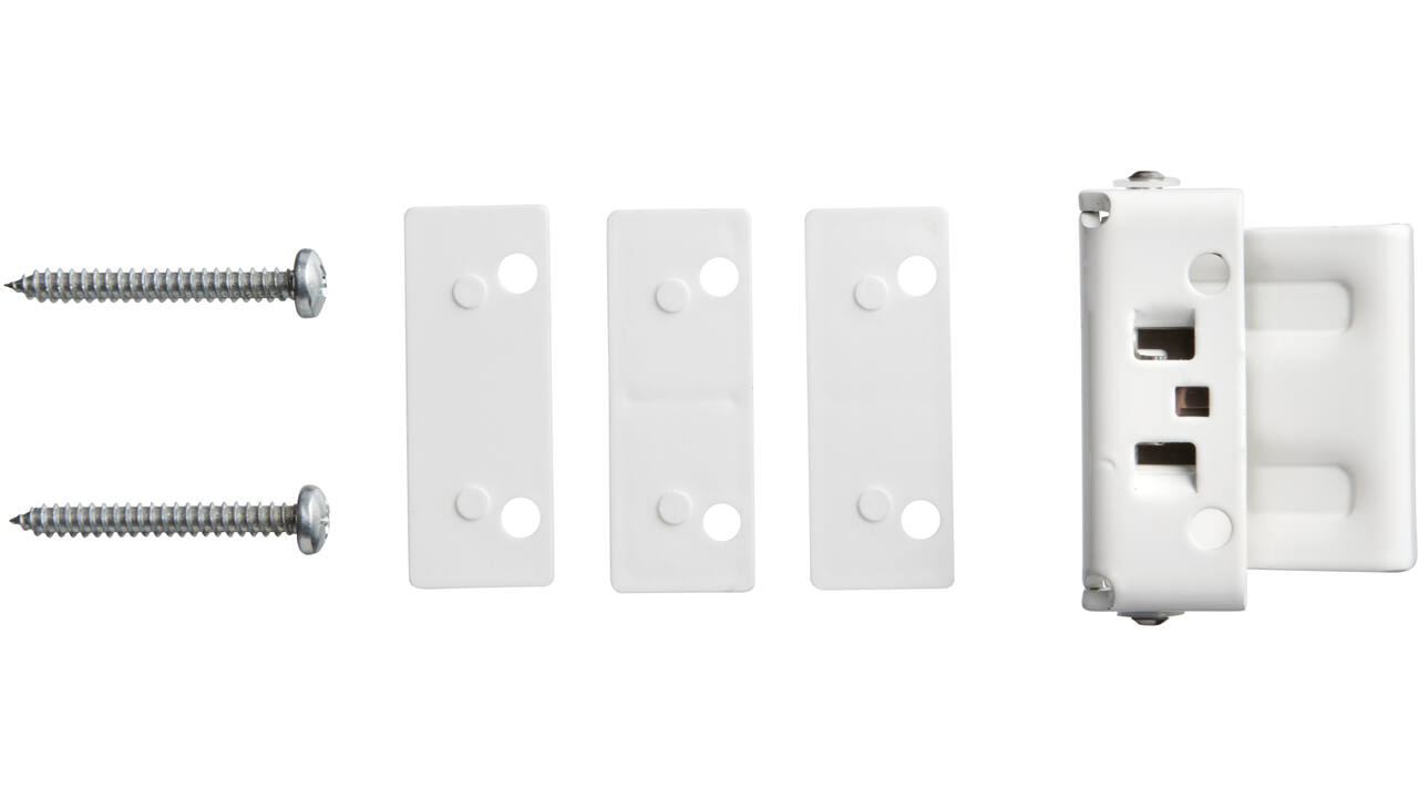 SecuMax Draaikiep raam grendel wit