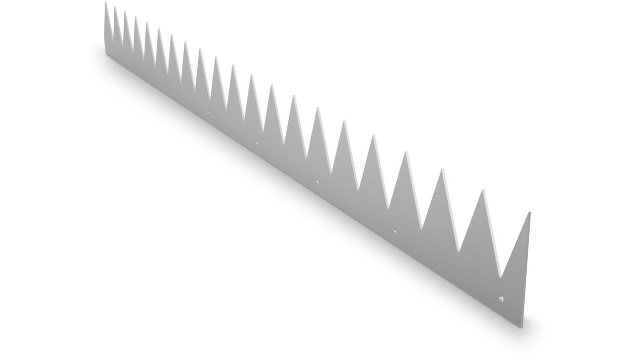 SecuMax Anti-Klimstrip Staal verzinkt, 100cm, vlak (2)