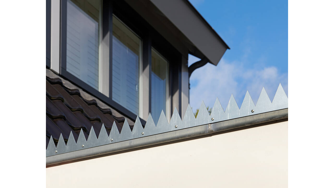 SecuMax Anti-Klimstrip Staal verzinkt, 100cm, vlak (2)
