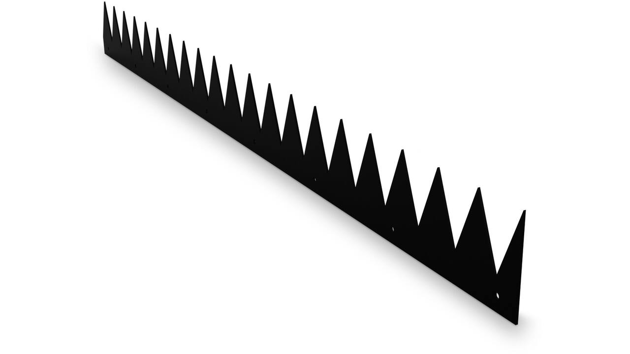 SecuMax Anti-Klimstrip Staal Blackline, 100cm, vlak (2)