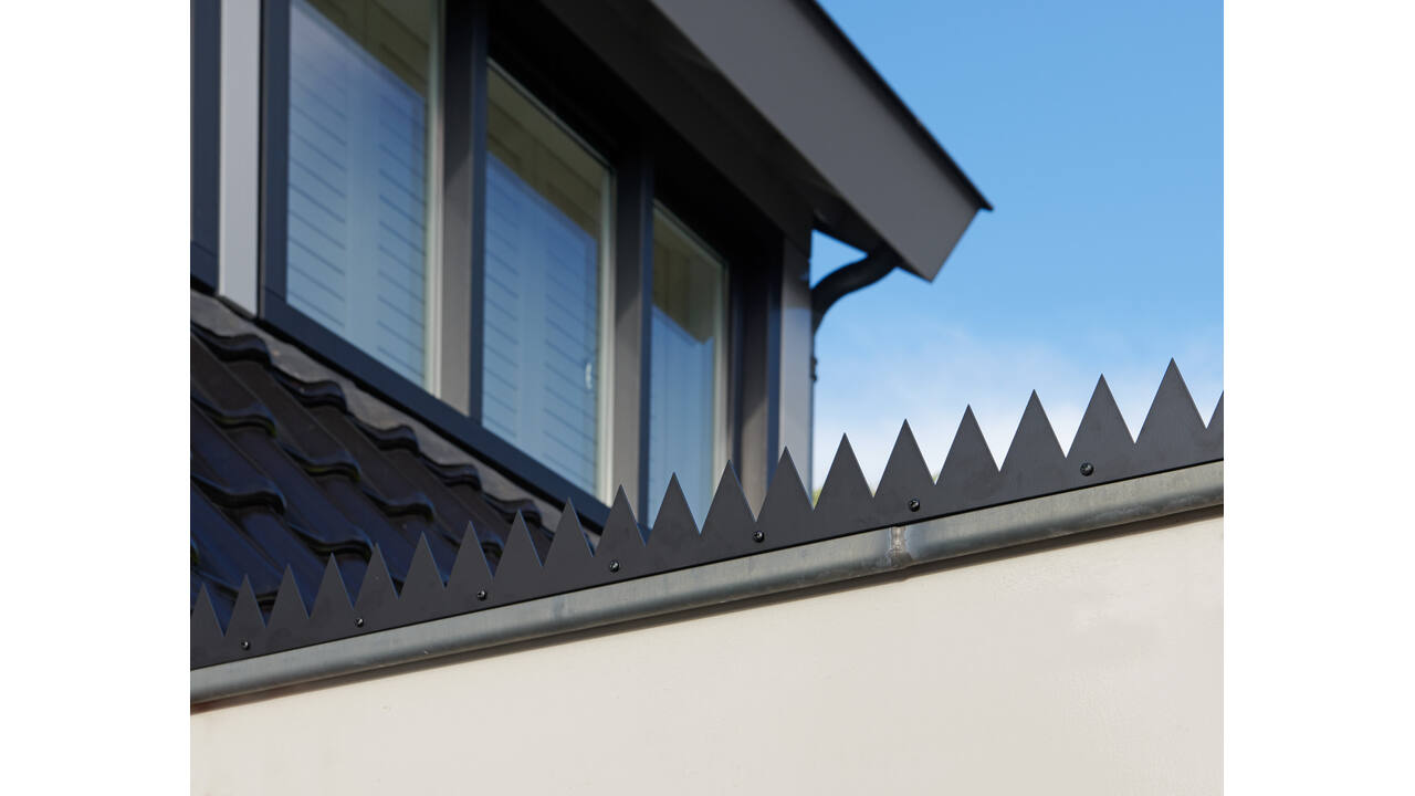 SecuMax Anti-Klimstrip Staal Blackline, 100cm, vlak (2)