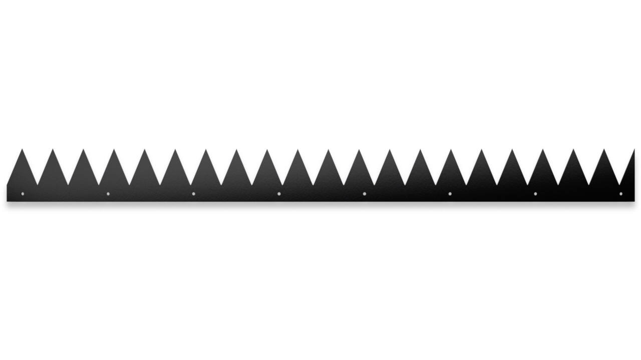 SecuMax Anti-Klimstrip Staal Blackline, 100cm, vlak (2)